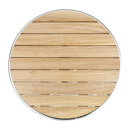Round Tiltable Ash Wood Table 60cm | Bolero 2