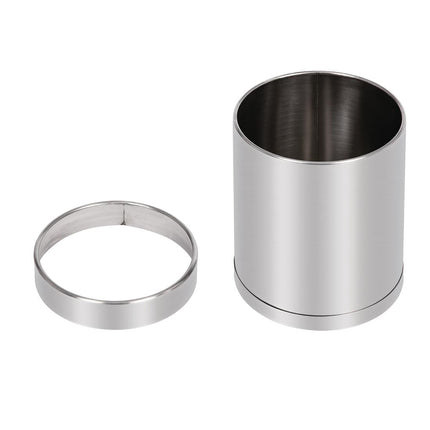 Brushed Stainless Steel Trash Bin 10.2L | Bolero 4