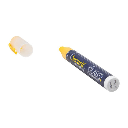 Waterproof Chalk Marker Yellow 2-6mm Tip | Securit 5