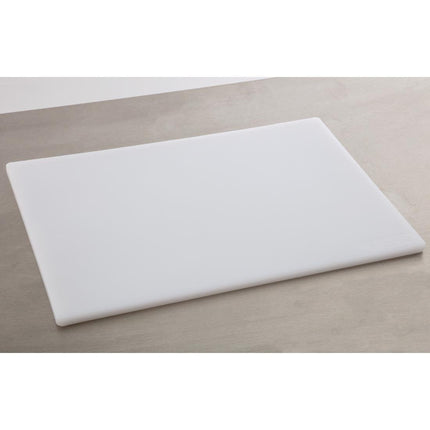 LDPE Cutting Board White 450x300x10mm | Hygiplas 7