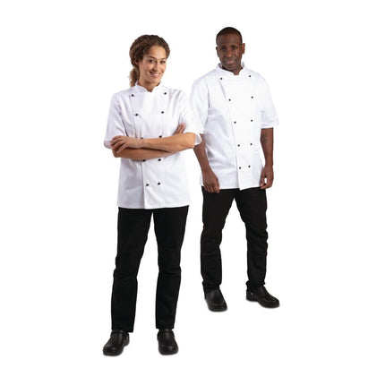 Unisex Short Sleeve Chef Jacket White | Whites Chicago | L 7