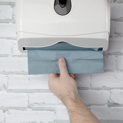 Multi-Fold Paper Towel Dispenser | Jantex | White 2