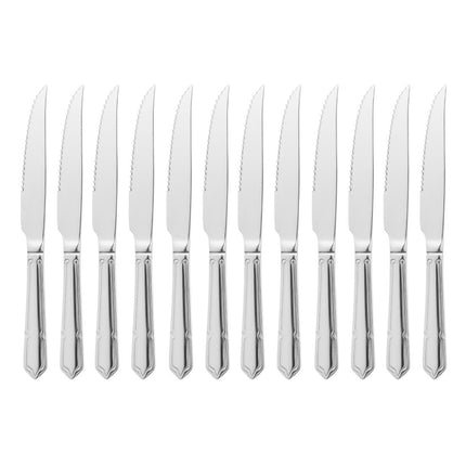 Dubarry Polished 18/0 Stainless Steel Steak Knives | Olympia | 12 Pieces 3