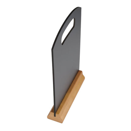 Table Chalkboard 31.5x21.2cm with Wooden Frame | Olympia 5