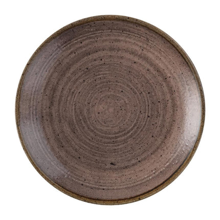 Coupe Plates Raw Evolve Brown Semi-Matte | Churchill Stonecast Raw | 165mm