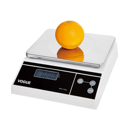 Digital Kitchen Scale 15kg Capacity | Vogue 3