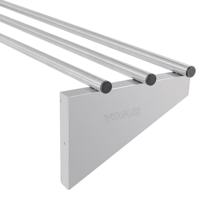 Stainless Steel Wall Shelf 120cm | Vogue 2