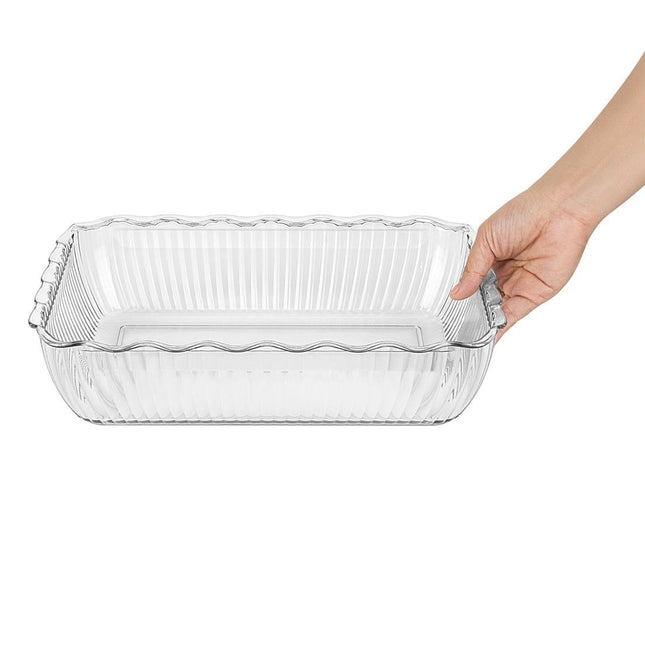 Olympia Kristallon Large Clear Salad Bowl 2