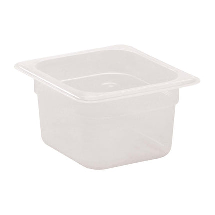 Polypropylene GN 1/6 Food Pan 10cm Deep | Cambro