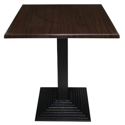 Square Tabletop | Bolero | Dark Brown | 70 cm 2