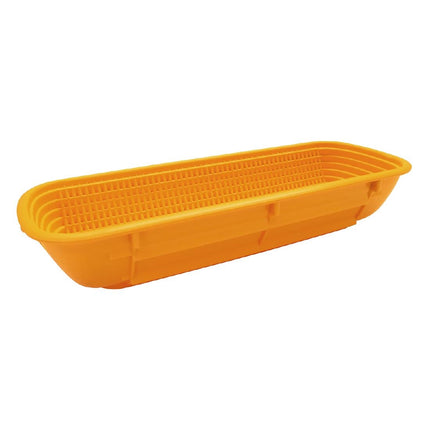 Rectangular Bread Proofing Basket 1000g Orange | Schneider 5