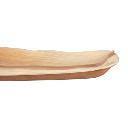 Compostable Square Palm Leaf Plates 250mm | Fiesta 4