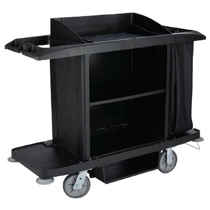 Professional Household Cleaning Trolley | Rubbermaid Chambermaid