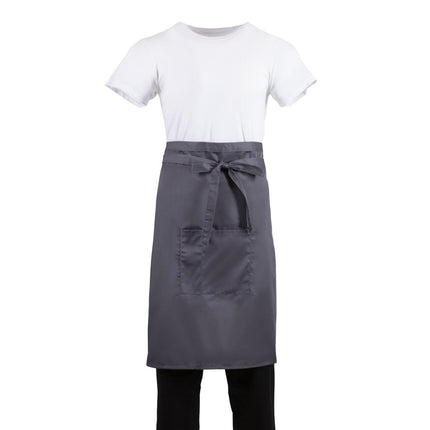 Standard Grey Bib Apron | Whites
