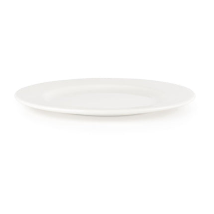 White Porcelain Classic Dinner Plate 20.2cm | Churchill Whiteware