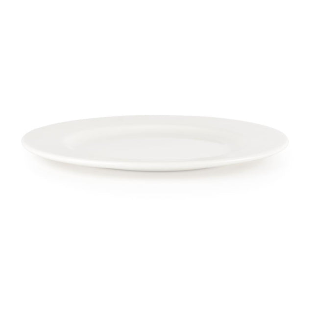 White Porcelain Classic Dinner Plate 20.2cm | Churchill Whiteware