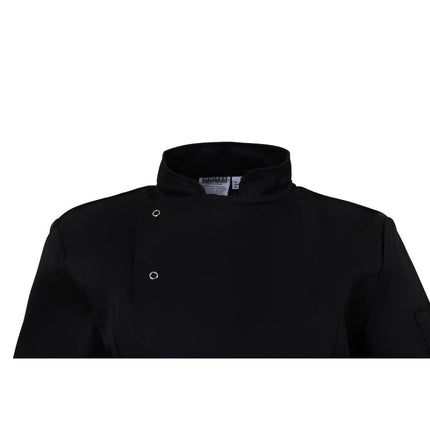 Women's Tailored Black Chef Jacket | Whites | Size M 3