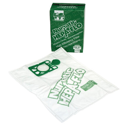 Numatic Vacuum Cleaner Bags NVM-3AH Ref 604018 | 10 Pieces