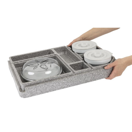Meal Delivery System with Tableware | Cambro Tablotherm GoBox 6