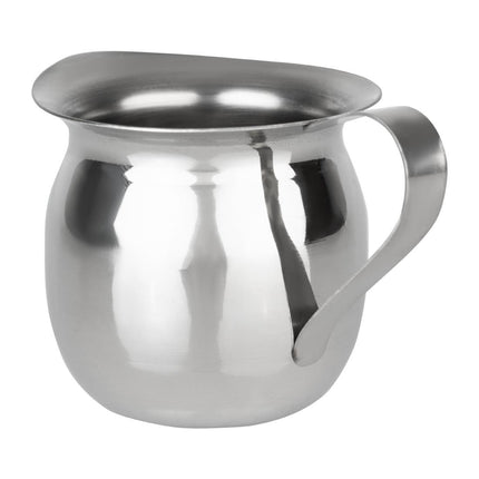 Stainless Steel Mini Milk Jug 120ml (Set of 6) | Olympia 4