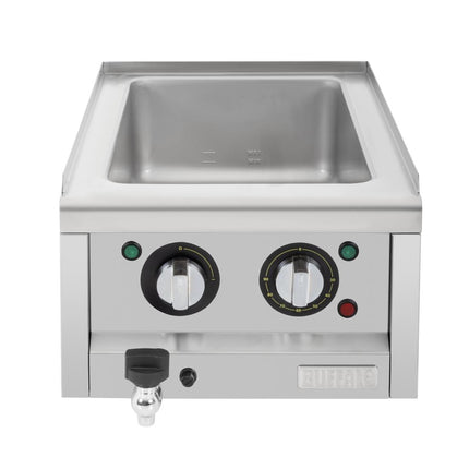 Countertop Bain Marie | Buffalo 600 Series | 1/1 GN Stainless Steel 2