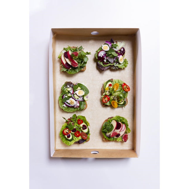 Compostable Large Sandwich Boxes with Lid | Vegware 2