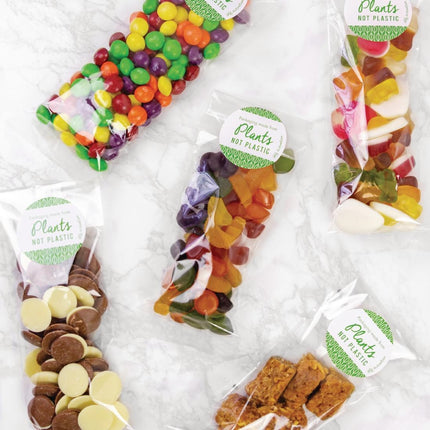 Compostable Transparent NatureFlex Bags 70x210mm | Vegware | 1000 Pack 3