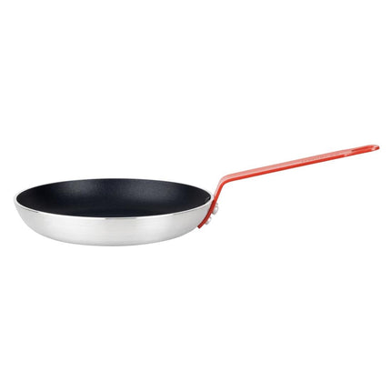 Aluminium Non-Stick Frying Pan with Red Handle 24cm | Hygiplas | Teflon Platinum Plus Coating 2