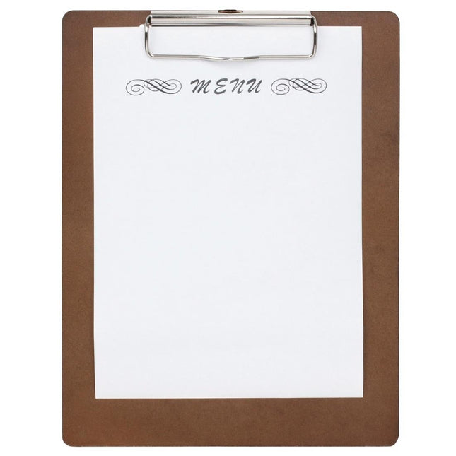 Wooden Menu Clipboard A5 | Olympia