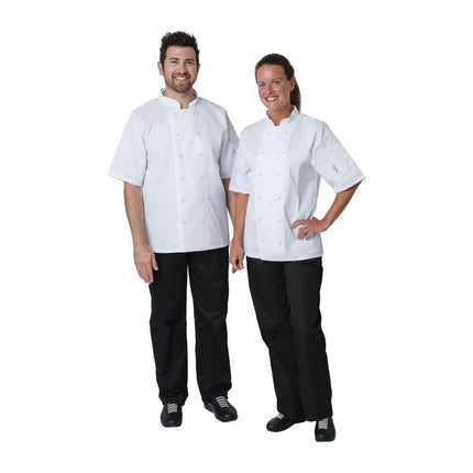 Short Sleeve White Chef Jacket XL | Whites Vegas 3
