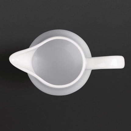 Whiteware Milk Jugs with Handle 21.2cl | Olympia | 6 Pieces 5