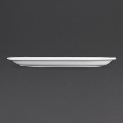 Oval Serving Platter 29.2cm | Olympia Whiteware | Set of 6 2