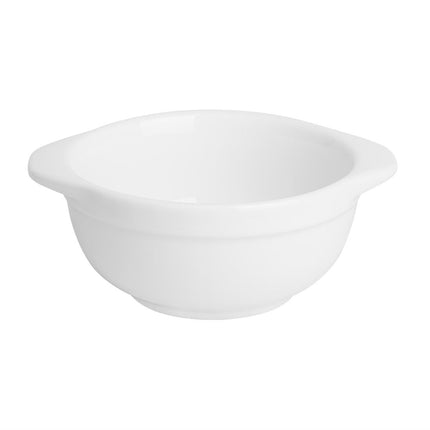 Whiteware Bowls with Handles 250ml | Olympia | Set of 6 5