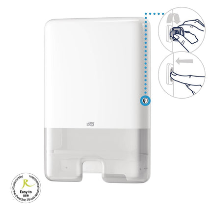 White Multifold Hand Towel Dispenser | Tork Xpress 2