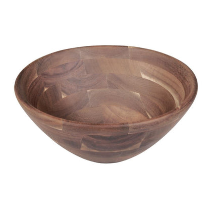 Acacia Wood Bowl 254mm Diameter x 114mm Height | Olympia 2