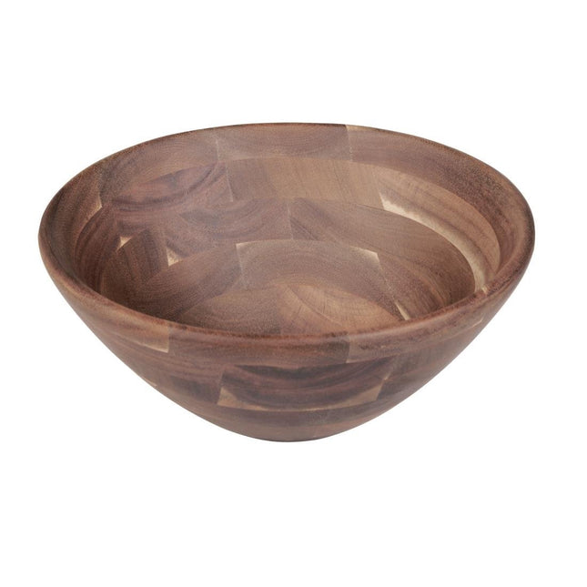 Acacia Wood Bowl 254mm Diameter x 114mm Height | Olympia 2