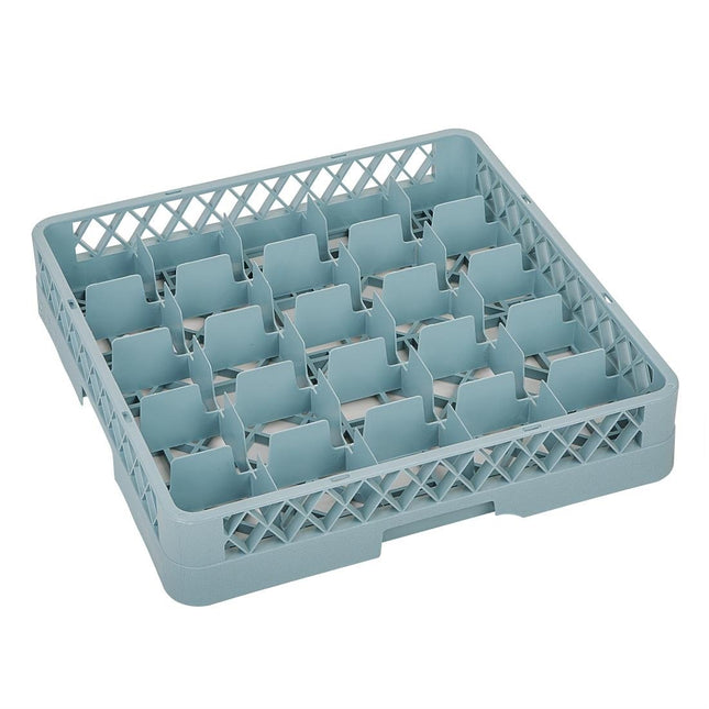 Glass Rack 25 Compartments | Vogue | 10 cm Height | 50x50 cm