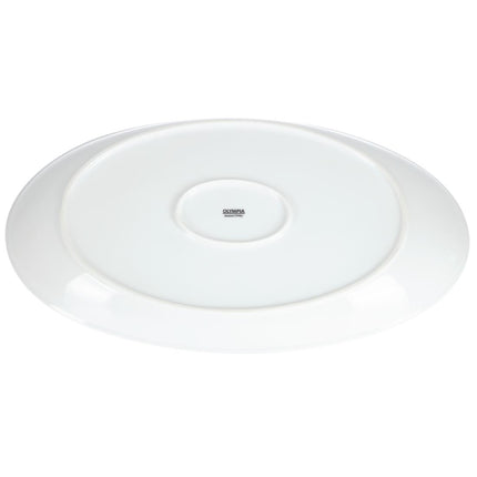 Deep Oval Whiteware Serving Dish 50cm | Olympia 4