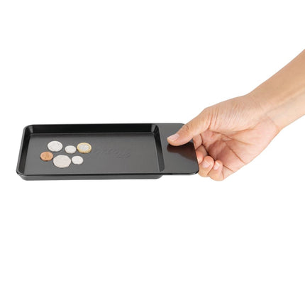 Plastic Receipt Tray Black | Olympia 4