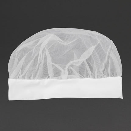 Nylon Chef Cap with Elastic Band | Whites 2