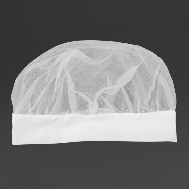 Nylon Chef Cap with Elastic Band | Whites 2