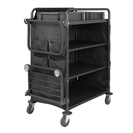 Compact Cleaning Trolley | Jantex 3