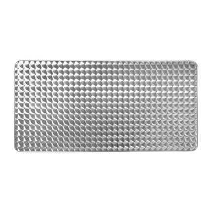 Rectangular Stainless Steel Table with Double Legs 120cm | Bolero 6