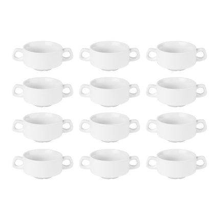 Athena Stackable Soup Bowls 160mm 290ml | Olympia (12 Pieces) 8