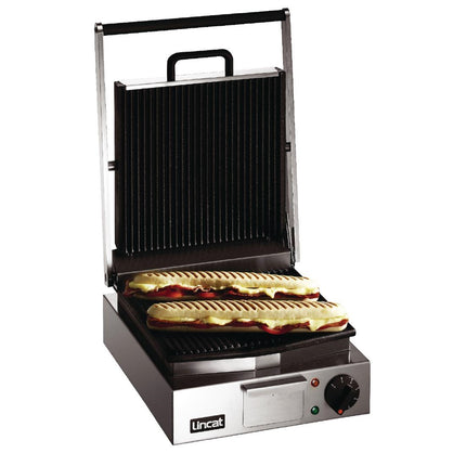 Single Contact Grill with Ribbed Plates | Lincat Lynx 400 LPG