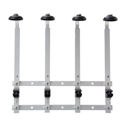 Four Bottle Wall Rack with Pockets | Beaumont