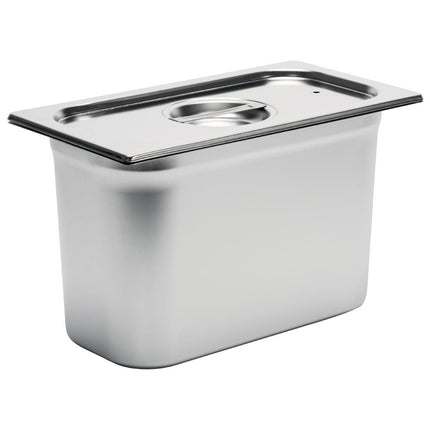 Stainless Steel Gastro Pan GN 1/3 | 20cm Depth | 325x176mm
