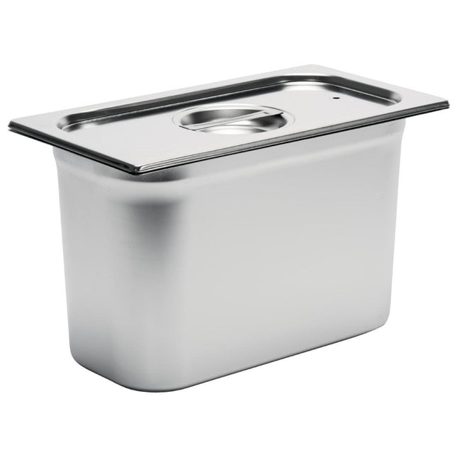 Stainless Steel Gastro Pan GN 1/3 | 20cm Depth | 325x176mm
