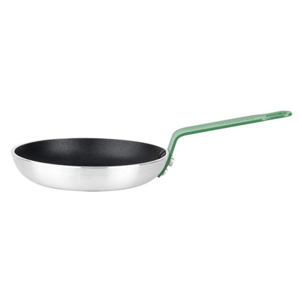 Non-Stick Frying Pan 200mm with Green Handle | Hygiplas Teflon Platinum Plus 2