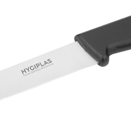 Paring Knife 8.5cm Black Handle | Hygiplas 3